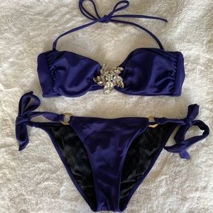 VS Embellished Bikini M Top XS Bottom